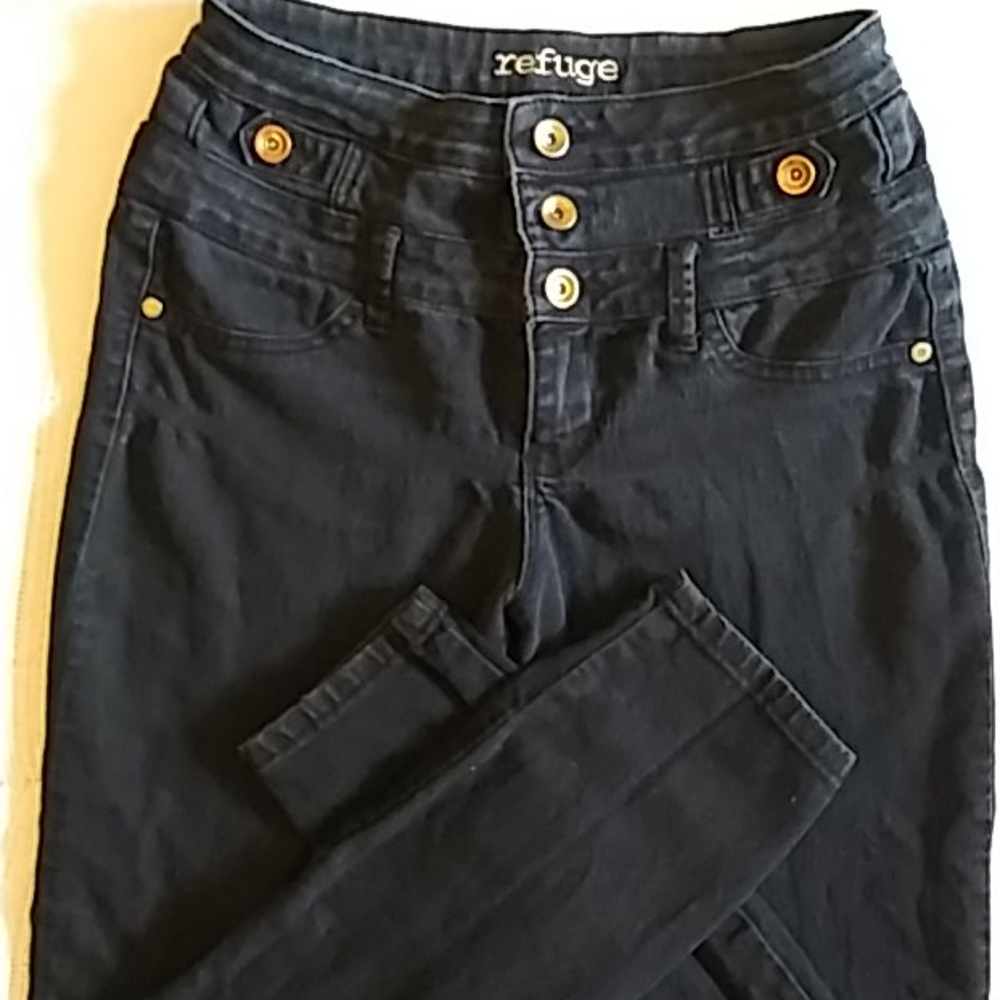 💲2for13💲High waist Black refuge jeans
